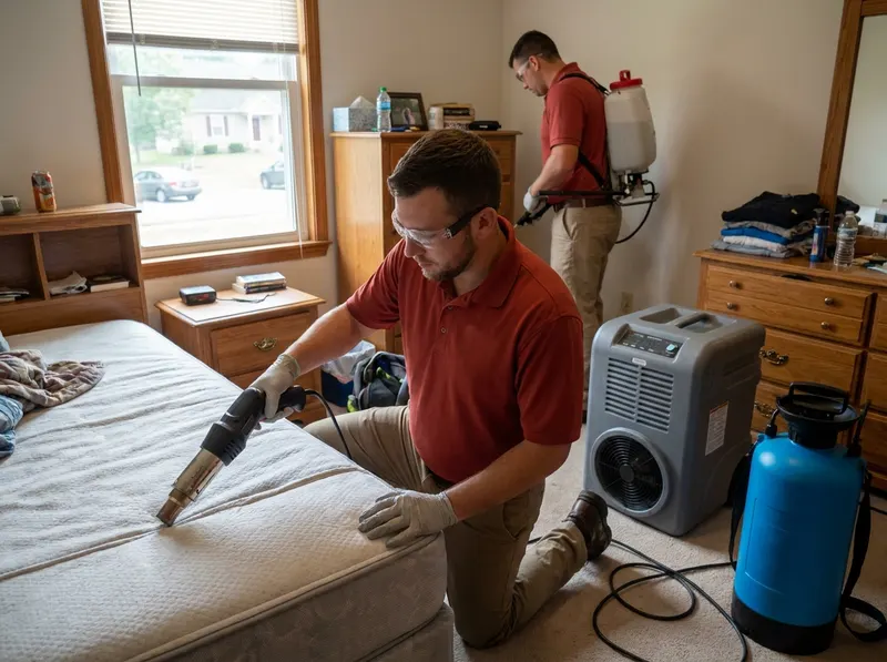 Bed Bug Precision Thermal & Chemical Eradication in Manchester, MD