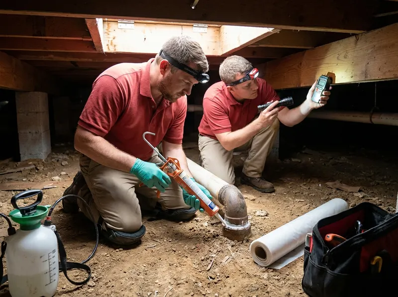 Crawlspace Pest Fortification & Moisture Management in Manchester, MD